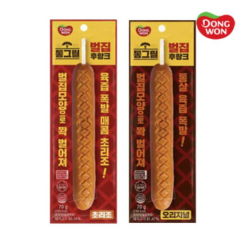 [동원] 통그릴 벌집후랑크 오리지널 70g 8개 + 초리조 70g 8개