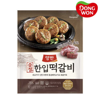 [동원] 양반 송정식 한입떡갈비 500g x 3개