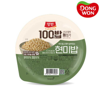 [동원] 양반100밥 현미밥 130g x 24개 [리뉴얼]