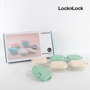 [락앤락] 햇쌀밥용기 선물세트 300ml*6개