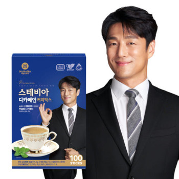 [맥널티] 디카페인 스테비아 커피믹스 100개입