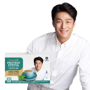 [맥널티] 산양유 단백질 스테비아 커피믹스 30개입