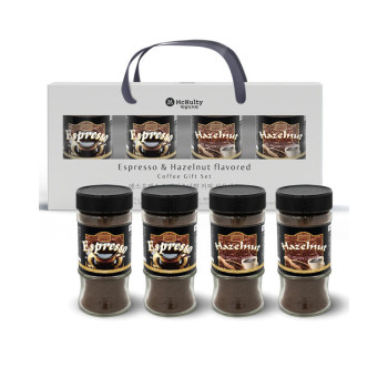 [맥널티] 에스프레소&헤이즐넛 커피 2종세트(선물용 끈손잡이 있음)