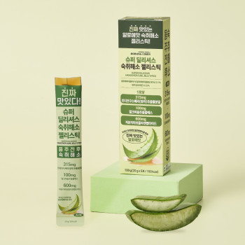 [모닝컴스] 슈퍼딜리셔스 숙취해소 젤리스틱 5포 (20gx5포)