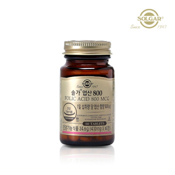 [솔가] 엽산 800 60정 (410mgx60정)