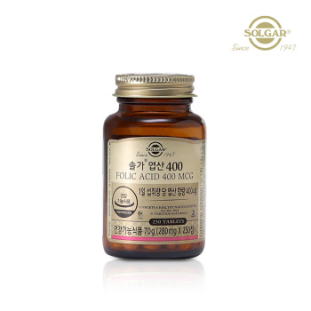 [솔가] 엽산400 250정 (280mgx400정)