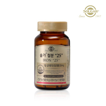 [솔가] 철분제25 180캡슐 (250mgx180캡슐)