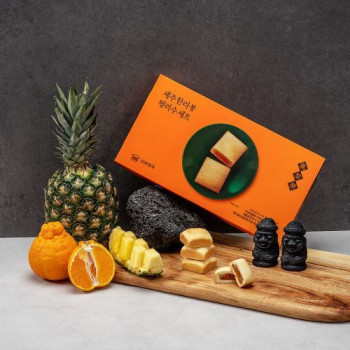 [신라명과] 제주 한라봉펑리수 선물세트 30g*8개입(전용쇼핑백 증정)