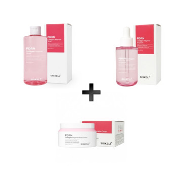 [시스켈리] PDRN 콜라겐 리제너 토너300ml+앰플50ml+크림100ml