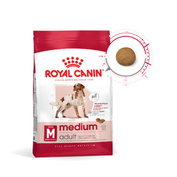 [로얄캐닌] 독 미디엄 어덜트 10kg 중형견 성견 건강관리 13개월부터