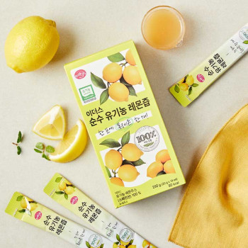 [이더스] 순수 유기농 레몬즙 280g (20g*14개) X 5개