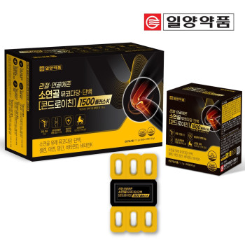 [일양약품] 관절연골에존 소연골 뮤코다당단백 콘드로이친 1500 플러스 1.1g x 120정