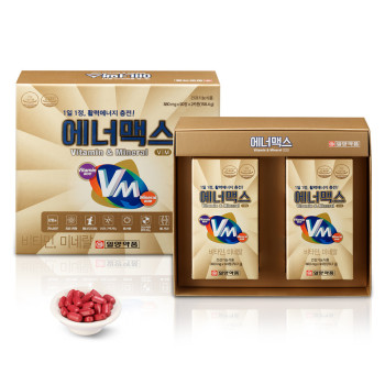 [일양약품] 에너맥스 180정(880mg x 90정 x 2세트)