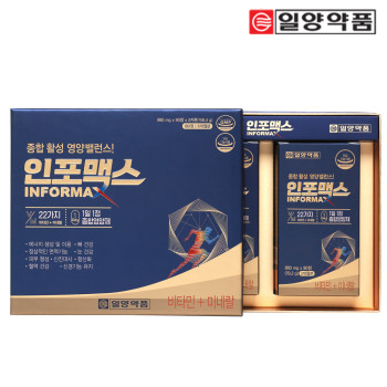 [일양약품] 인포맥스 180정(880mg x 90정 x 2세트)