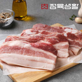 [정육생활] 옛날삼겹살 구이용 300g 2팩 x 2개