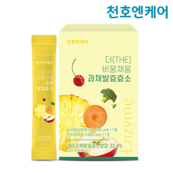 [천호엔케어] 더비움채움 과채발효효소 3g * 30포