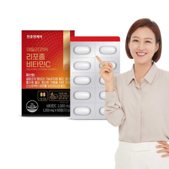 [천호엔케어] 데일리코어 리포좀 비타민C 1,200mg * 60정
