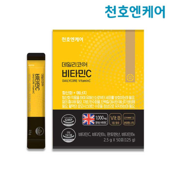 [천호엔케어] 데일리코어 비타민C 1,000g 2.5g * 50포
