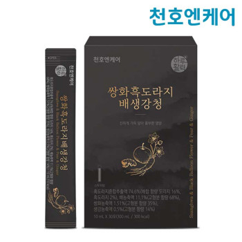[천호엔케어] 쌍화흑도라지 배생강청 10ml * 30포