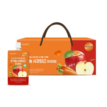 [천호엔케어] 유기농 사과당근 프리미엄 100ml X 30팩
