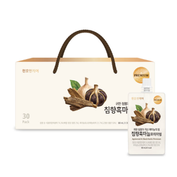 [천호엔케어] 침향흑마늘 프리미엄 80ml x 30팩