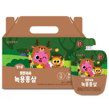 [천호엔케어] 튼튼쑥쑥 녹용홍삼 40ml*30포