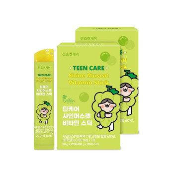 [천호엔케어] 틴케어 샤인머스캣비타민젤리스틱 20ml * 20포