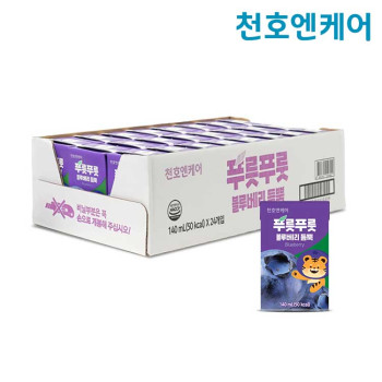 [천호엔케어] 푸릇푸릇 블루베리 듬뿍 140ml x 24팩