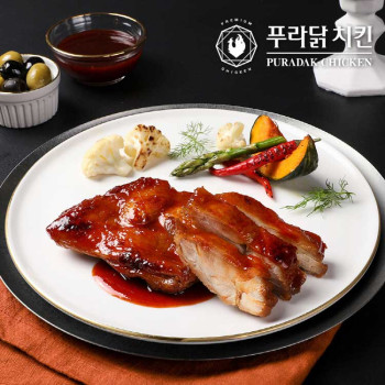 [푸라닭] 닭다리살 스테이크 매콤악마 130g 3팩