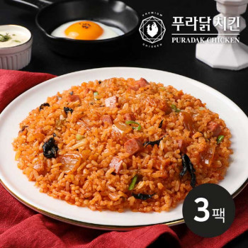 [푸라닭] 매콤악마 햄김치볶음밥 230g 3팩
