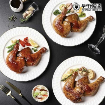 [푸라닭] 통닭다리구이 BEST 5+1팩 패키지(블랙알리오 2팩+파불로 2팩+매콤악마 2팩)