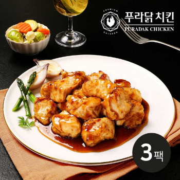 [푸라닭] 한입 쫄깃 닭가슴살 파불로 100g 3팩