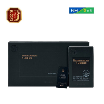 [한삼인] 남성건강 복합 기능성 그남자의 비책 (295.2mg x 60매)