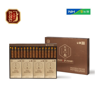 [한삼인] 홍삼본선물세트 (산삼배양근본 20mL x 15병+홍삼진액본 50mL x 20포)