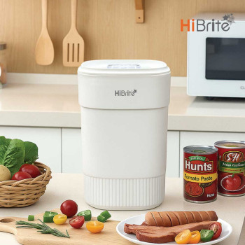 하이브라이트 진공밀폐 음식물 쓰레기통 3L / HB-M2509S