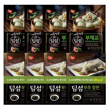 [동원] 딤섬 부채교 283g x 4봉 + 부추창펀 390g x 4봉