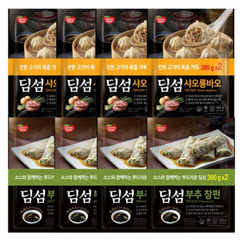 [동원] 딤섬 부추창펀 390g x 4봉 + 샤오롱바오 390g x 4봉