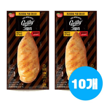 [동원] 그릴리 황금닭가슴살 블랙페퍼 105g x 10개
