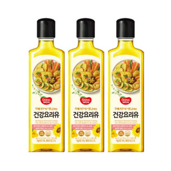 [동원] 건강요리유 480ml x 3병