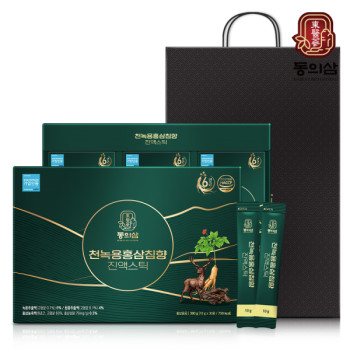 동의삼 천녹용홍삼침향 진액스틱(30포)10g x 30포