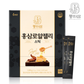 동의삼 홍삼로얄젤리스틱 100포10g x 100포