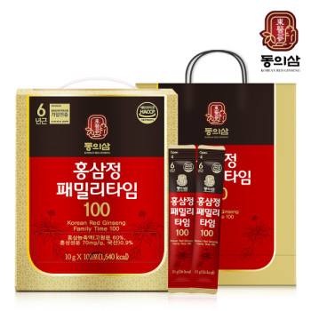 동의삼 홍삼정패밀리타임100 10g x 100포