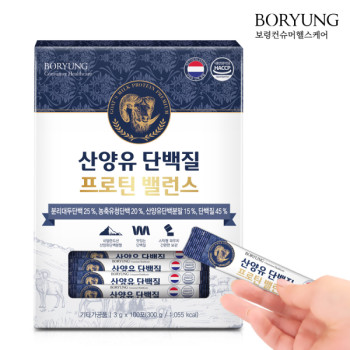 보령 산양유 단백질 프로틴 밸런스3g x 100포
