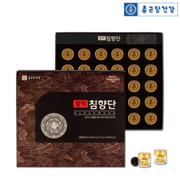 [종근당건강]  활력침향단  3.75g x 30환(쇼핑백포함)