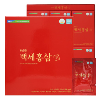 [지리산마천농협]6년근 백세홍삼진 70mg 30포(쇼핑백포함)