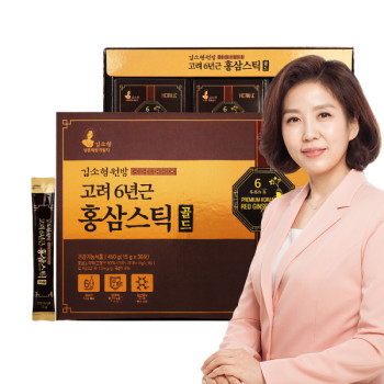김소형원방 고려6년근 홍삼스틱골드 15g x 30포