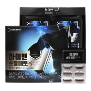 [대현헬스케어] 하이맨쏘팔메토옥타디1,000mg x 60캡슐