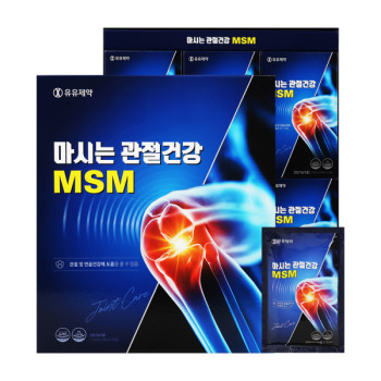 [유유제약] 마시는 관절건강 MSM 70ml x 30포 선물세트