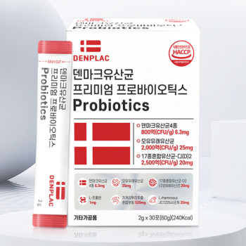 덴프락 덴마크 유산균 프리미엄 프로바이오틱스 2g x 30포