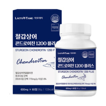 [락토테미] 철갑상어 콘드로이친1200 플러스 600mg 60정